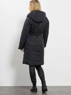 M&Co Manteau mi-long Petites tailles matelassé Best