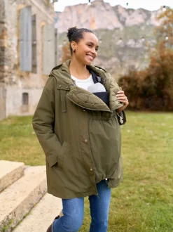 Seraphine Manteau polyvalent Grossesse et bébé avec intérieur matelassé indépendant Outlet