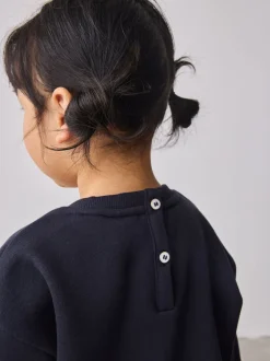 Baker by Ted Baker marine - ensemble 2 pièces sweat à nœud long et leggings fleuris