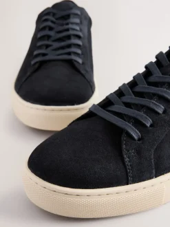 Next marine - Baskets en cuir