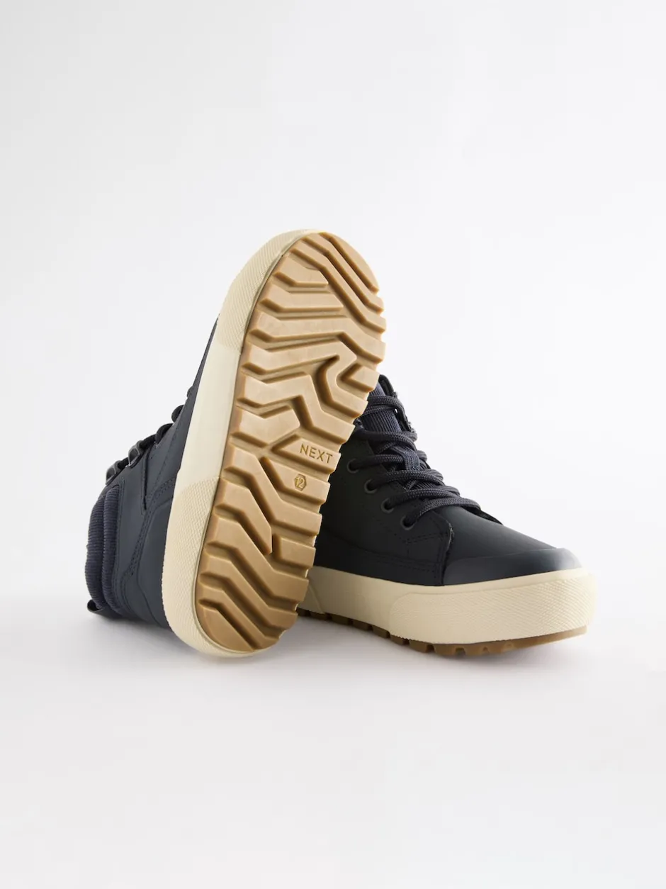 Next marine - Bottes hautes à doublure chaude New