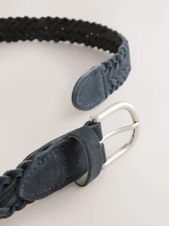 Next marine - Ceinture en cuir tressé à la main Discount