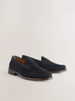Next marine - Coupe classique - Mocassins en daim New