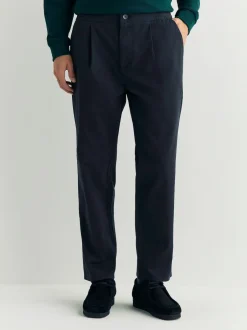 Next marine - Coupe fuselée régulière - Pantalons Chinos extensibles plissés avec taille élastique