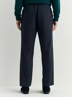 Next marine - Coupe fuselée régulière - Pantalons Chinos extensibles plissés avec taille élastique