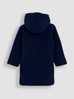 Jojo Maman Bébé marine - Couverture douillette à capuche Discount