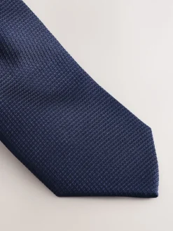 Next - Ensemble cravate et pochette texturées marine Hot