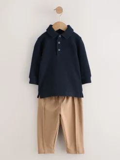 Next marine - Ensemble polo et jogging à manches longues (3mois-7ans) Hot