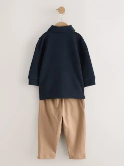 Next marine - Ensemble polo et jogging à manches longues (3mois-7ans) Hot