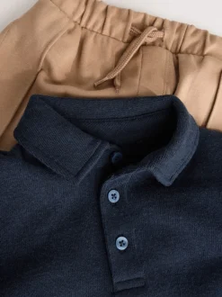 Next marine - Ensemble polo et jogging à manches longues (3mois-7ans) Hot