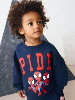 Next marine - Ensemble sweat-shirt et survêtement Spidey Col rond (9mois à8ans)