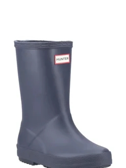 Hunter - Kids First Matte Wellies marine