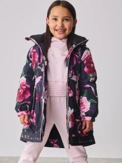 Baker by Ted Baker marine - Imperméable à ourlet Marque résistant à la douche