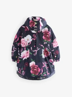 Baker by Ted Baker marine - Imperméable à ourlet Marque résistant à la douche