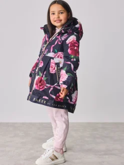 Baker by Ted Baker marine - Imperméable à ourlet Marque résistant à la douche