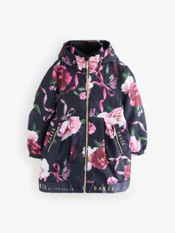 Baker by Ted Baker marine - Imperméable à ourlet Marque résistant à la douche