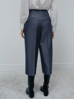 Next marine - Jupe-culotte militaire Discount