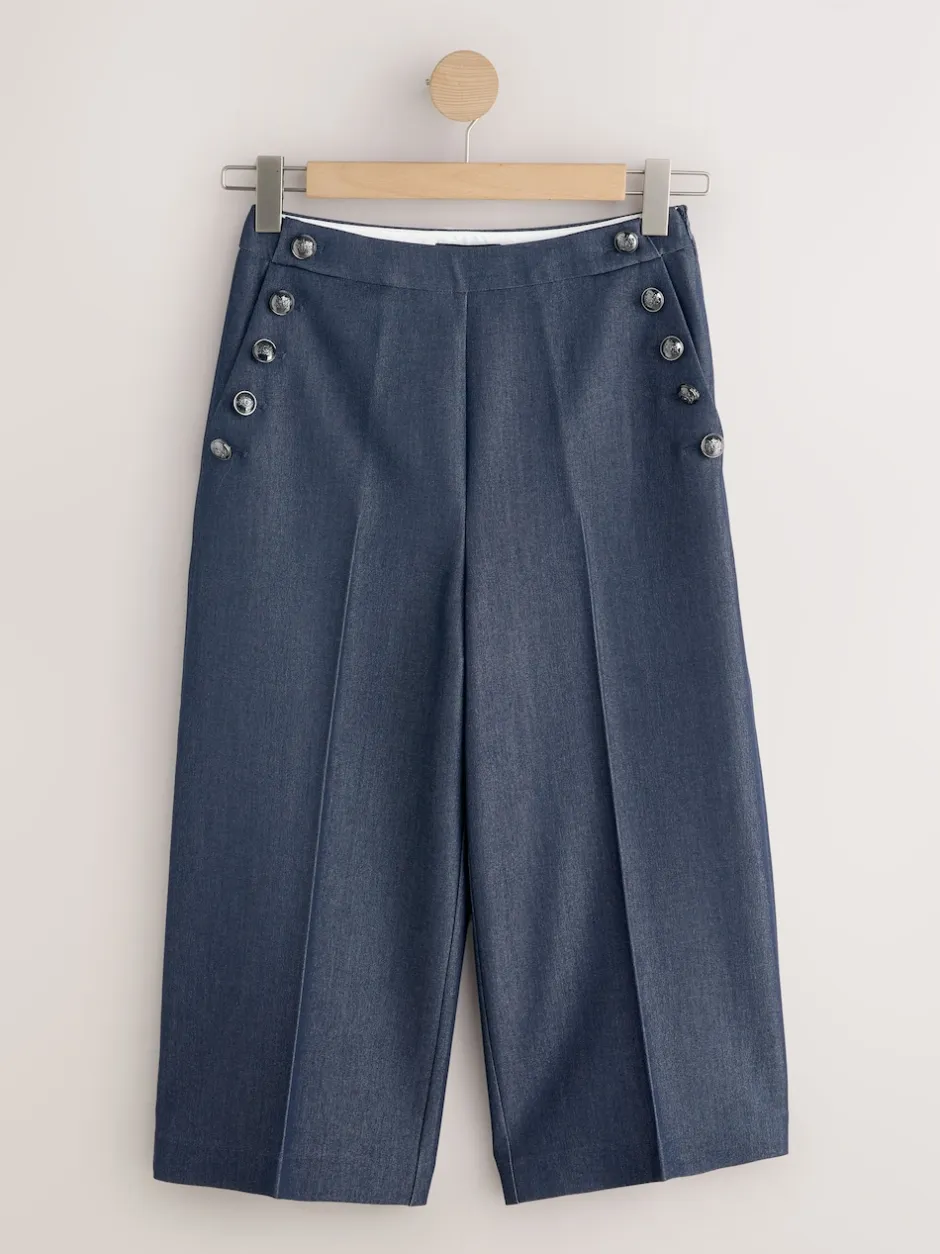 Next marine - Jupe-culotte militaire Discount