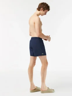 Lacoste marine - Short léger de bain Sale