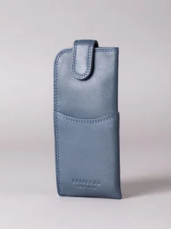 Lakeland Leather - Etui à lunettes marine Sale