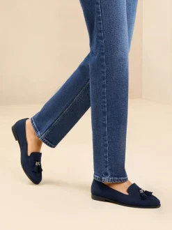 Lipsy marine - Chaussures plates Slim Sole Tassel Mocassins Best