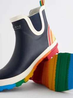 Little Bird by Jools Oliver marine - Adultes Rainbow Welly Boots Best