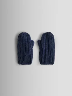 Jojo Maman Bébé marine - Mitaines en maille Hot