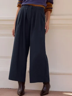Next marine - N. Premium Jupes-culottes à Chevrons avec laine Best