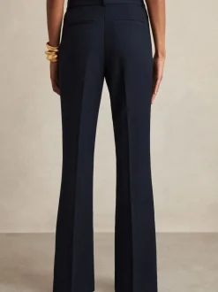 Reiss marine - Pantalon de costume Gabi évasé New