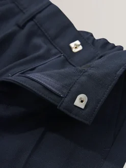 Next marine - Pantalon scolaire à plis (3-17ans) Outlet