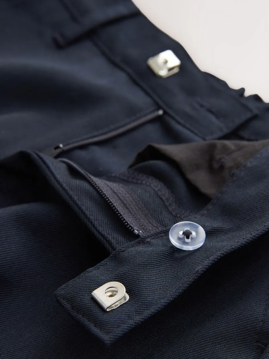 Next marine - Pantalons d’école à coupe standard, jambes plus longues (3-17ans) Hot