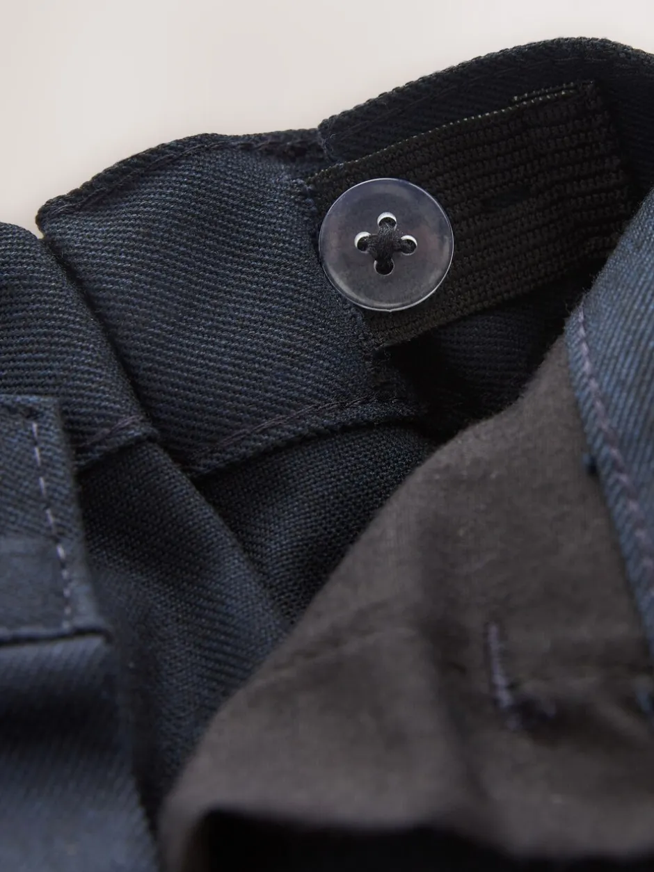 Next marine - Pantalons d’école à coupe standard, jambes plus longues (3-17ans) Hot