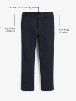 Next marine - Pantalons d’école Coupe droite (3-17ans) Online
