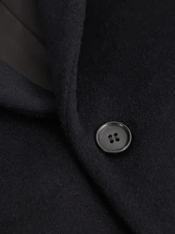 Reiss marine - Pardessus à boutonnage simple Gable New