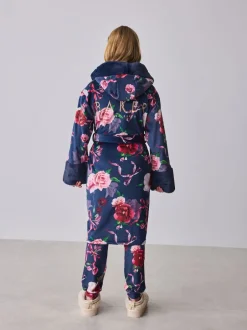 Baker by Ted Baker marine - Peignoir à imprimé fleuri New