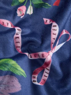 Baker by Ted Baker marine - Peignoir à imprimé fleuri New
