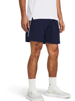 Under Armour marine - Short tissé Tech Hot