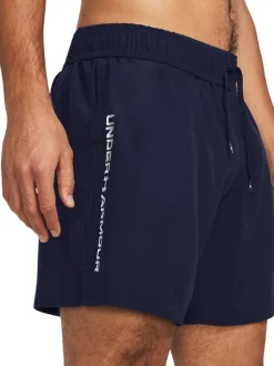 Under Armour marine - Short tissé Tech Hot