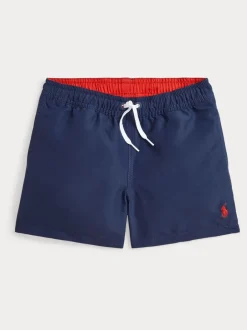 Polo Ralph Lauren marine - Shorts de bain Traveler Discount