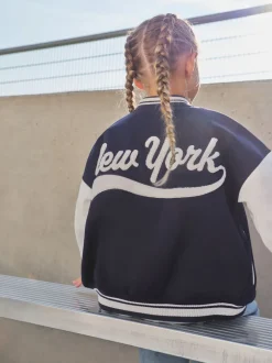 Next marine - Veste brodée Varsity (3-16ans) Best