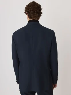 Next marine - Veste de costume de smoking Motionflex en laine Blend habillé Sale