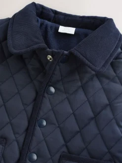 Next marine - Veste matelassée à col en velours côtelé pour bébé (0mois2ans) Sale