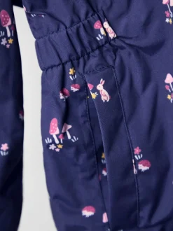 Jojo Maman Bébé Marine Ditsy - Parka doublée Sale