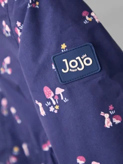 Jojo Maman Bébé Marine Ditsy - Parka doublée Sale