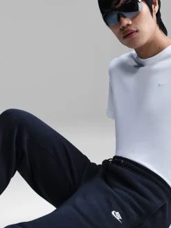 Nike - Pantalon de jogging Club en polaire Marine d'Obsidienne Discount