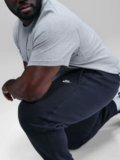 Nike - Pantalon de jogging Club en polaire Marine d'Obsidienne Discount