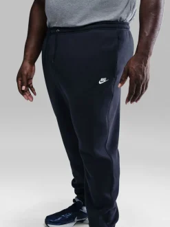 Nike - Pantalon de jogging Club en polaire Marine d'Obsidienne Discount
