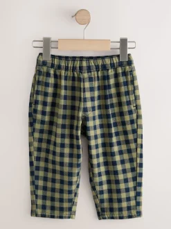 Next Marine Gingham - Pantalon à enfiler Barrel (3mois7ans) (3mois à7ans)