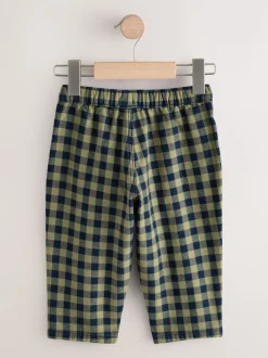 Next Marine Gingham - Pantalon à enfiler Barrel (3mois7ans) (3mois à7ans)