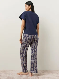 Next - Pyjama à manches courtes Marine Hamish the Highland Cow New